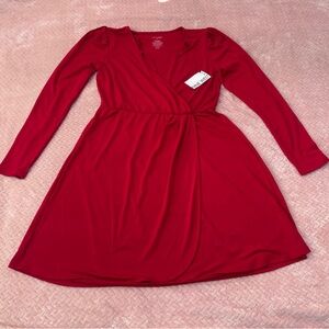 Nine West Deep Fuchsia Wrap Dress